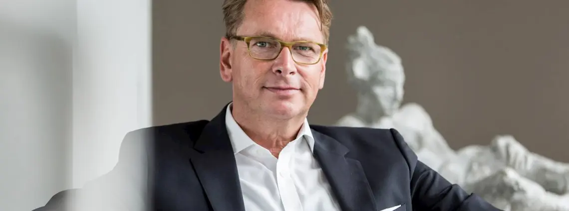 Portrait von GASAG Vorstand Matthias Trunk. Foto: Florian Büttner