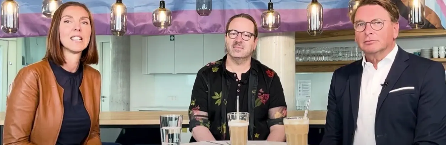 YouTube-Video: Auf einen Kaffee mit Matthias Trunk, Diversity-Botschafter der GASAG-Gruppe.